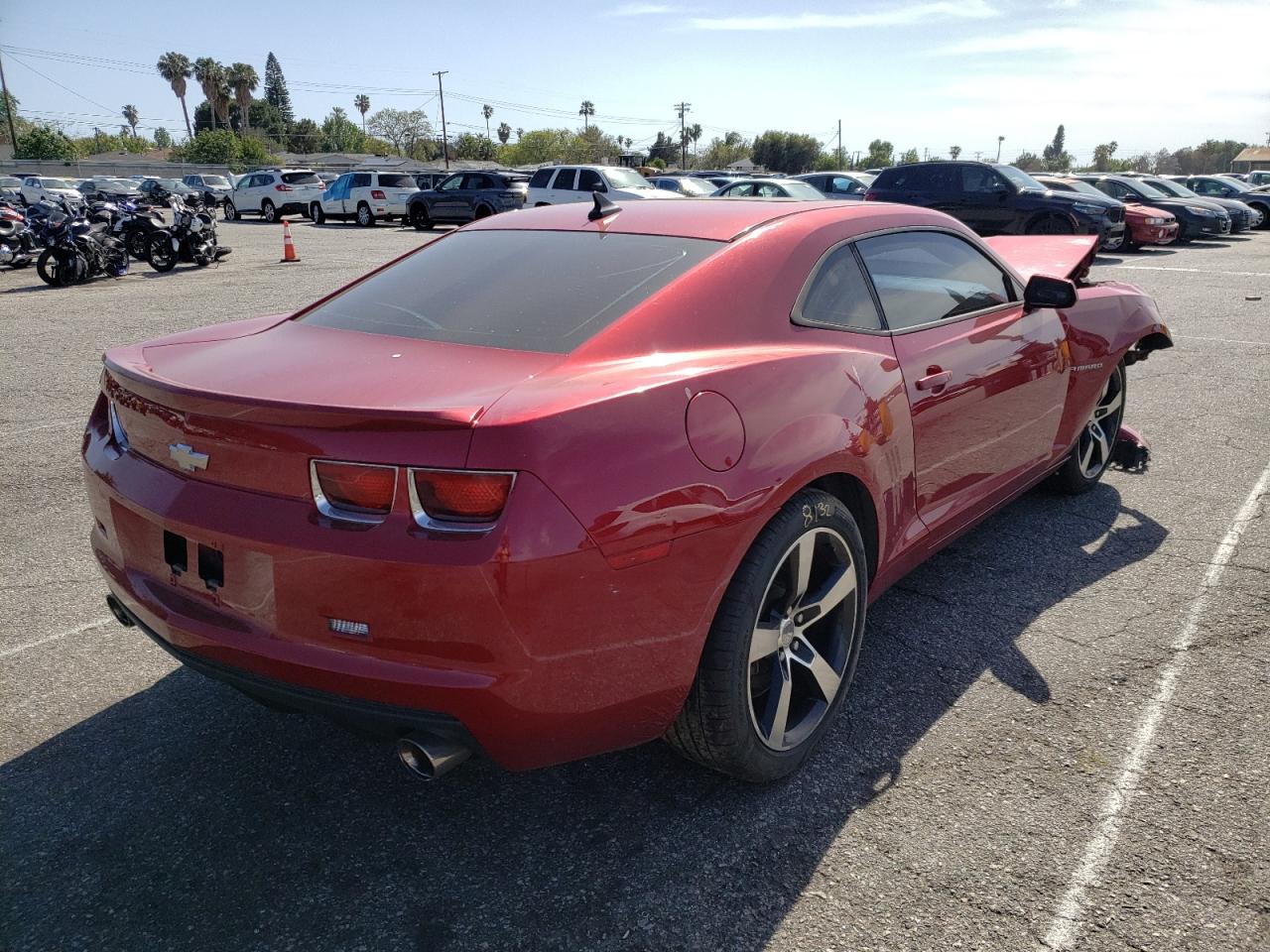 Photo 4 from auction – 2013 CHEVROLET CAMARO LT with VIN 2G1FB1E34D9133278
