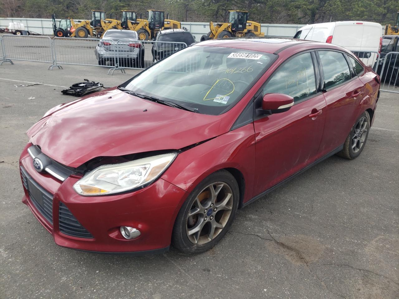 Photo 2 from auction – 2014 FORD FOCUS SE with VIN 1FADP3F26EL409266
