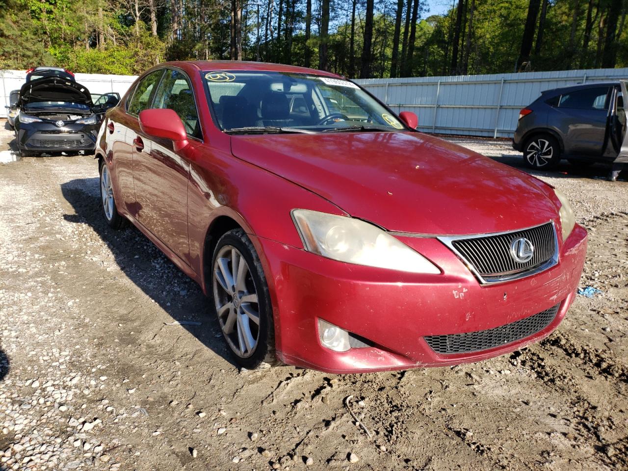 LEXUS IS 250 2006 with VIN JTHBK262665011621 - Photo from auction