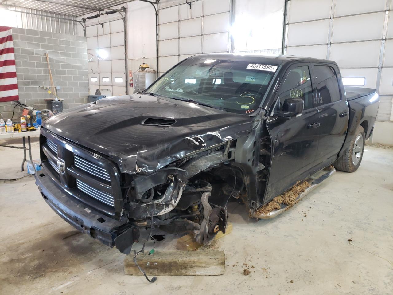 Photo 2 from auction – 2011 DODGE RAM 1500 with VIN 1D7RB1CT2BS554263