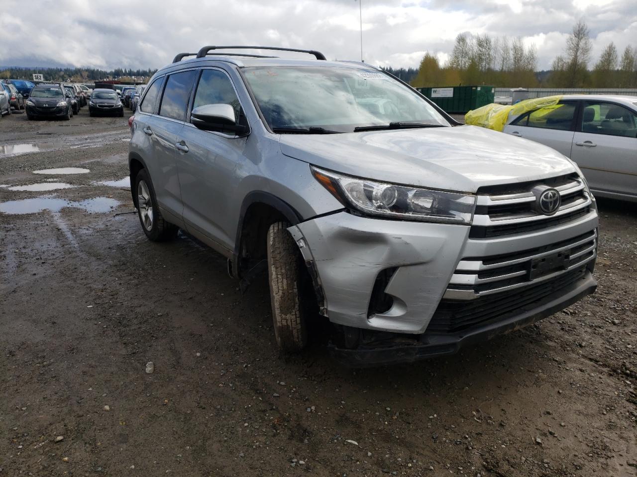 TOYOTA HIGHLANDER 2018 with VIN 5TDDZRFH5JS804334 - Photo from auction