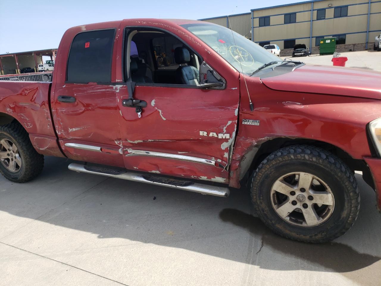 Photo 9 from auction – 2008 DODGE RAM 1500 S with VIN 1D7HA18238J111701