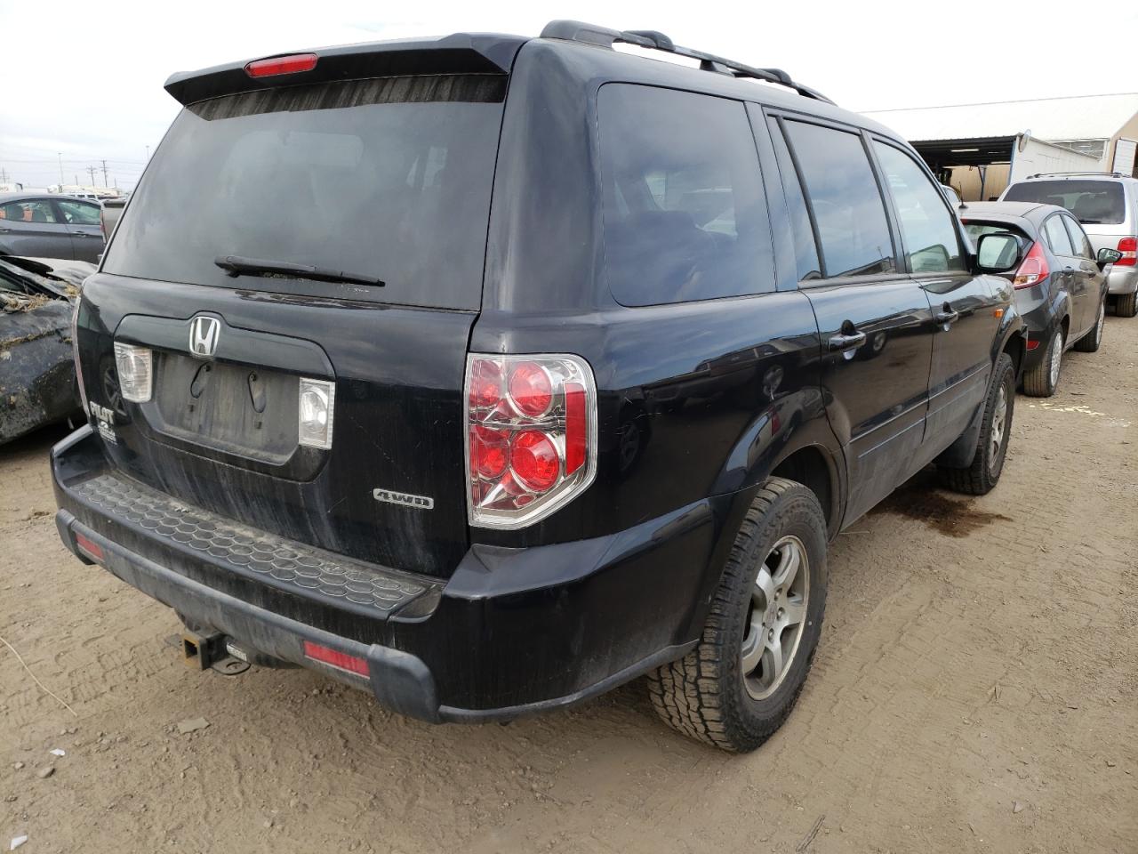 Foto 4 de la subasta – 2007 HONDA PILOT EX con VIN 5FNYF18467B022675