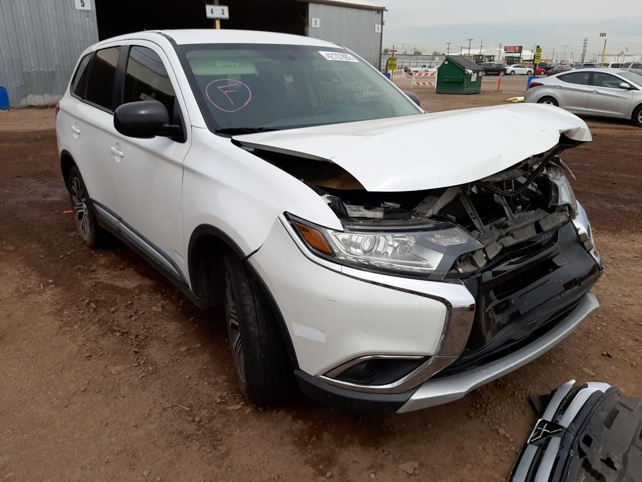 MITSUBISHI OUTLANDER 2016 with VIN JA4AD2A31GZ009898 - Photo from auction
