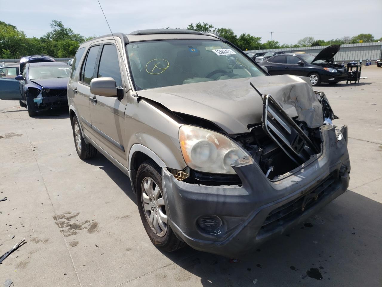HONDA CR-V EX 2006 with VIN JHLRD78846C047279 - Photo from auction