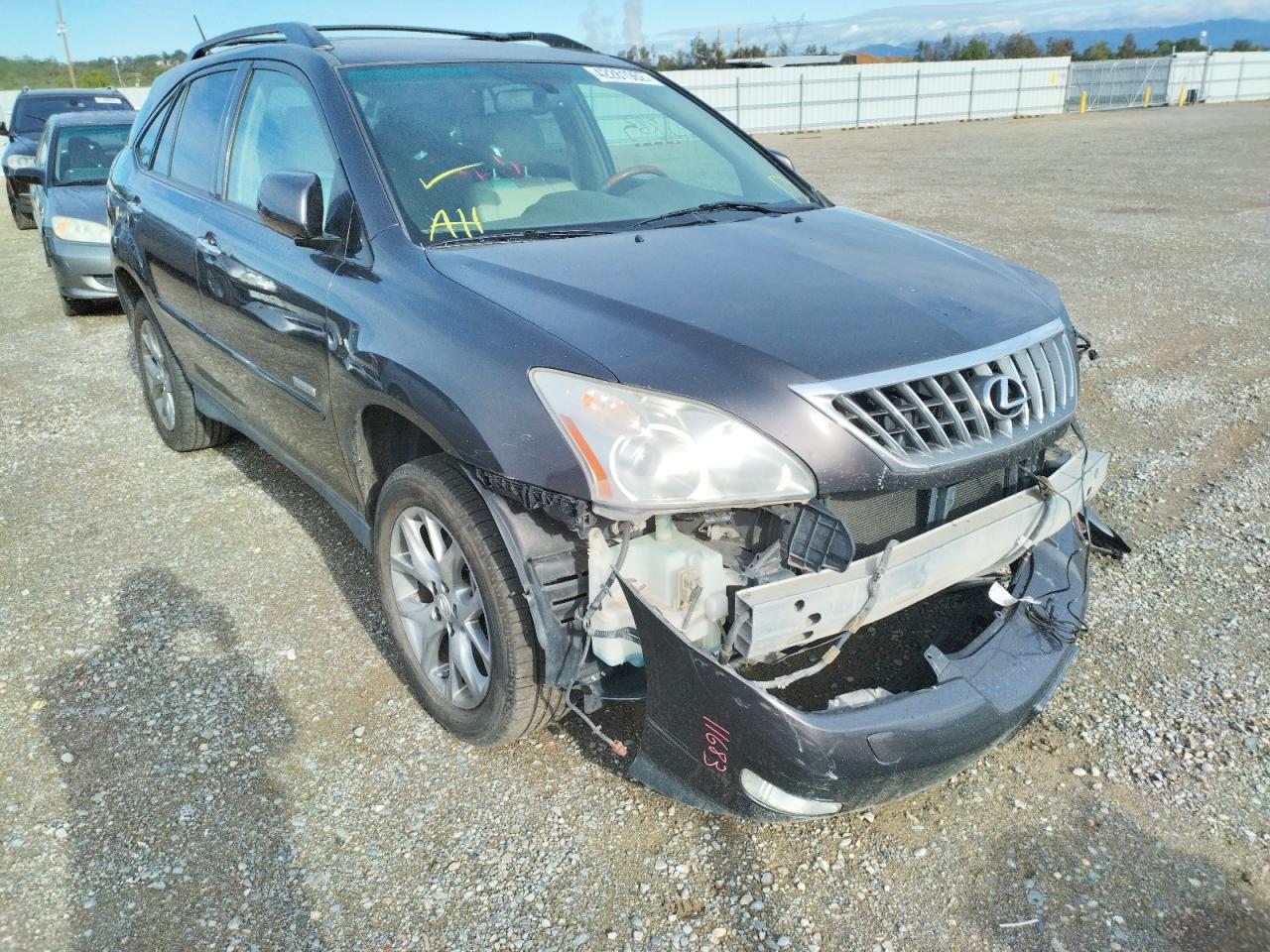 LEXUS RX 350 2009 with VIN 2T2HK31U69C122554 - Photo from auction