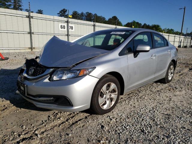 Photo 2 from auction – 2015 HONDA CIVIC LX with VIN 19XFB2F55FE283157