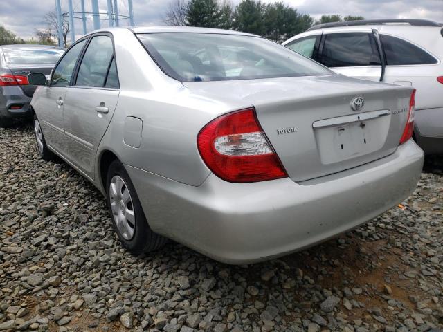 Photo 3 from auction – 2002 TOYOTA CAMRY with VIN 4T1BE32K02U618775