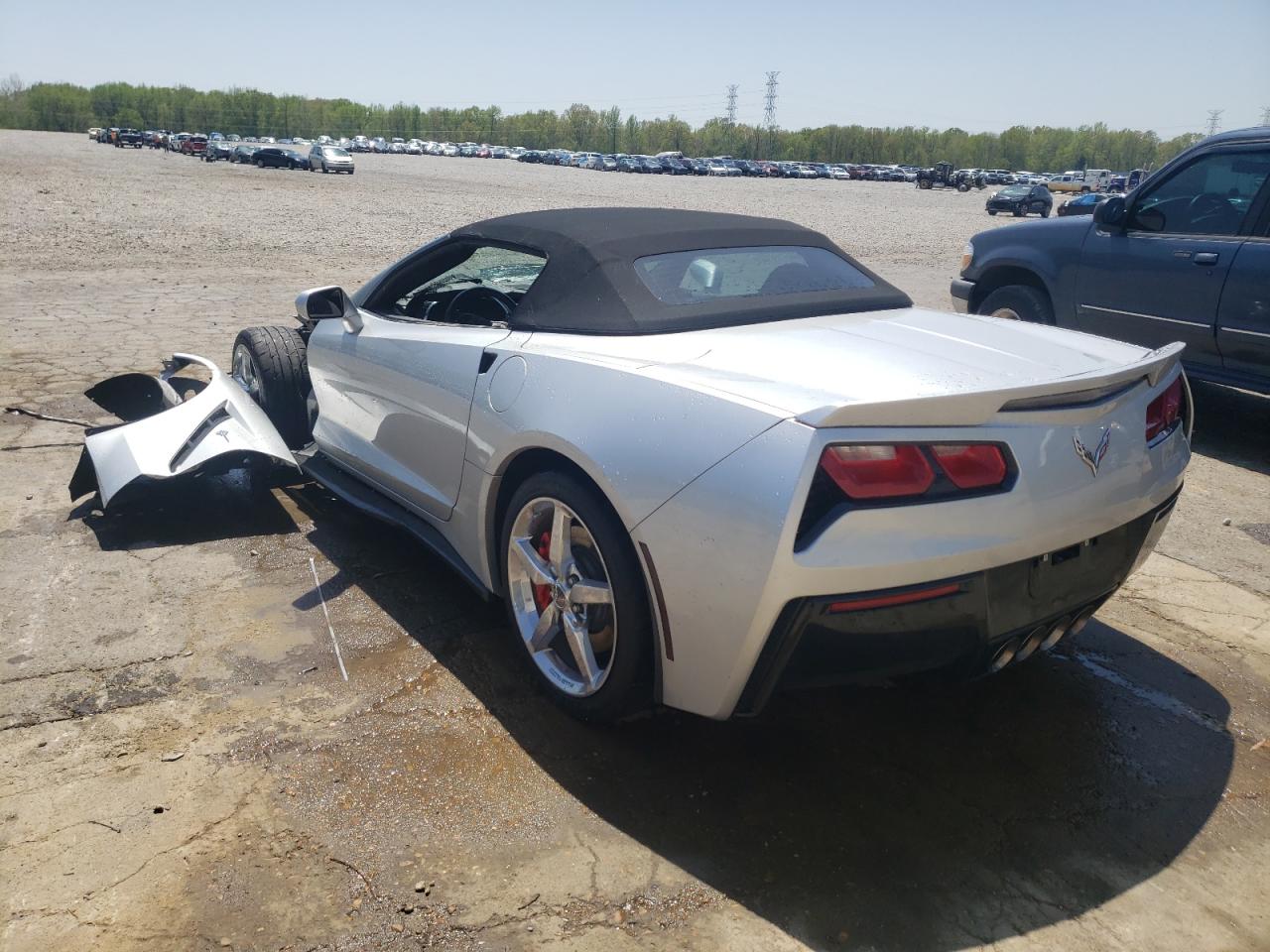 Photo 3 from auction – 2014 CHEVROLET CORVETTE S with VIN 1G1YD3D75E5119200