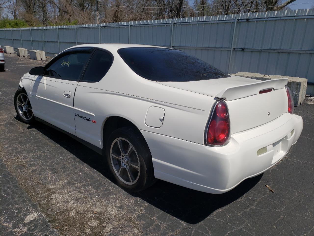 Photo 3 from auction – 2004 CHEVROLET MONTE CARL with VIN 2G1WW12E649152926