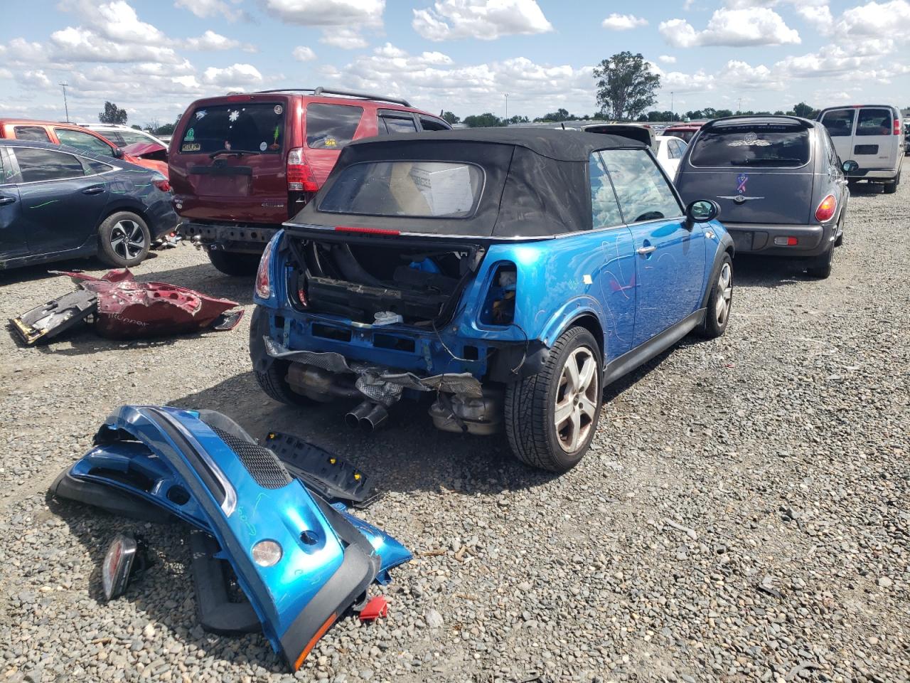 Photo 4 from auction – 2007 MINI COOPER S with VIN WMWRH33567TL94909