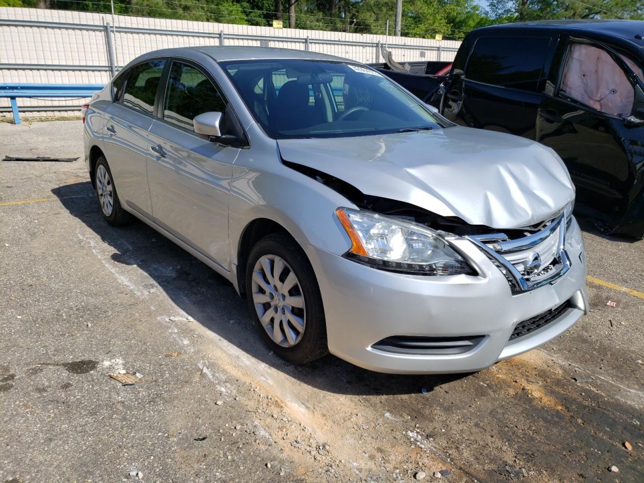 NISSAN SENTRA S 2015 with VIN 3N1AB7AP1FY382026 - Photo from auction