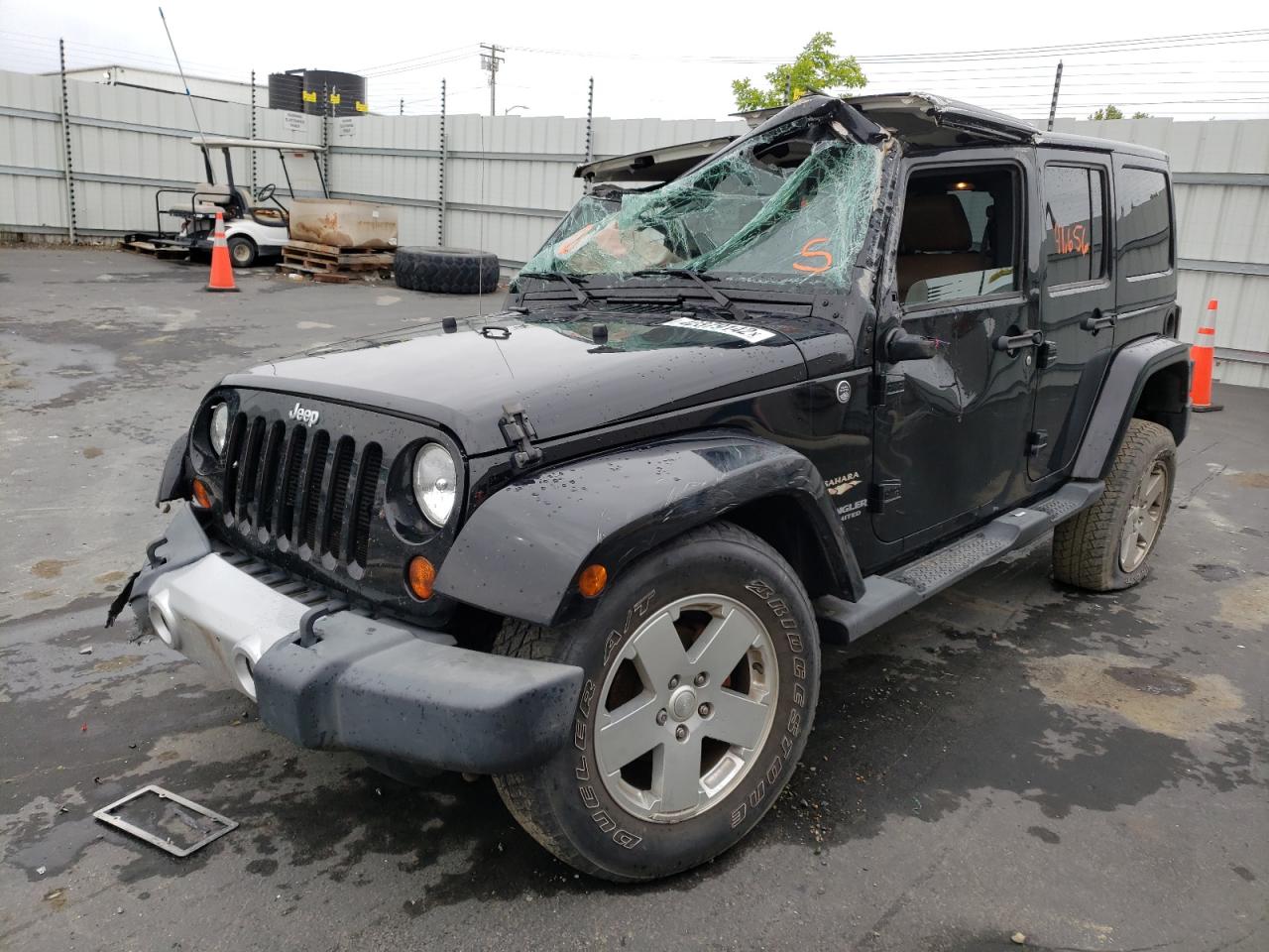 Photo 2 from auction – 2012 JEEP WRANGLER U with VIN 1C4BJWEG5CL139204