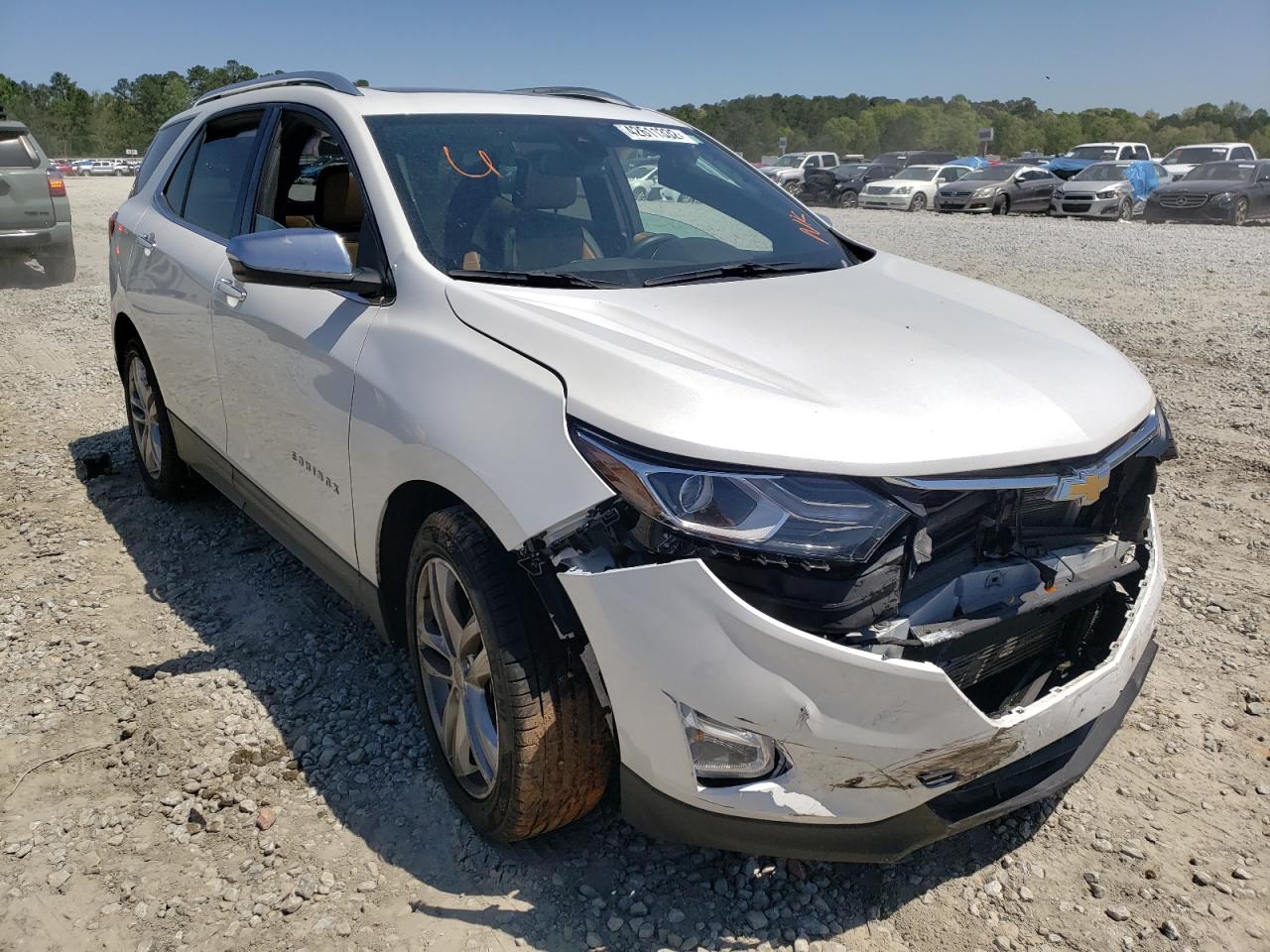 CHEVROLET EQUINOX PR 2018 with VIN 2GNAXMEV4J6139981 - Photo from auction