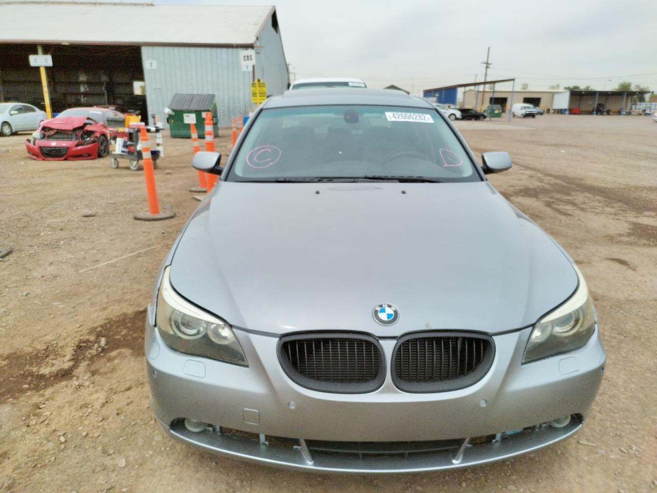 Photo 9 from auction – 2007 BMW 550 I with VIN WBANB53537CP07314