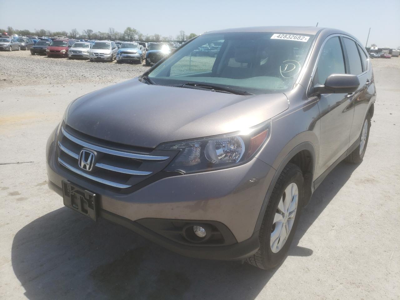 Photo 2 from auction – 2013 HONDA CRV with VIN 5J6RM4H54DL083191