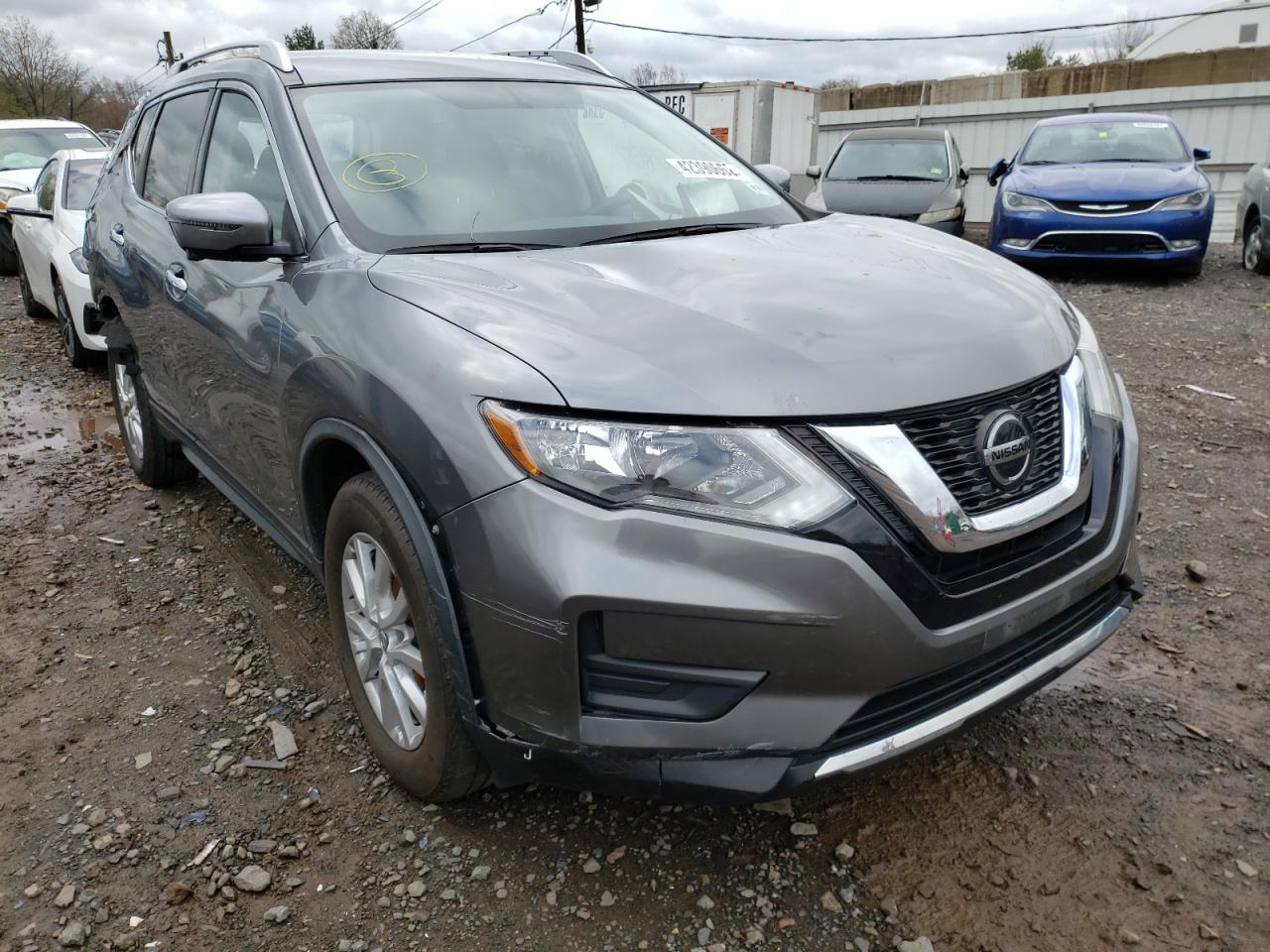 NISSAN ROGUE S 2018 with VIN KNMAT2MV1JP603786 - Photo from auction