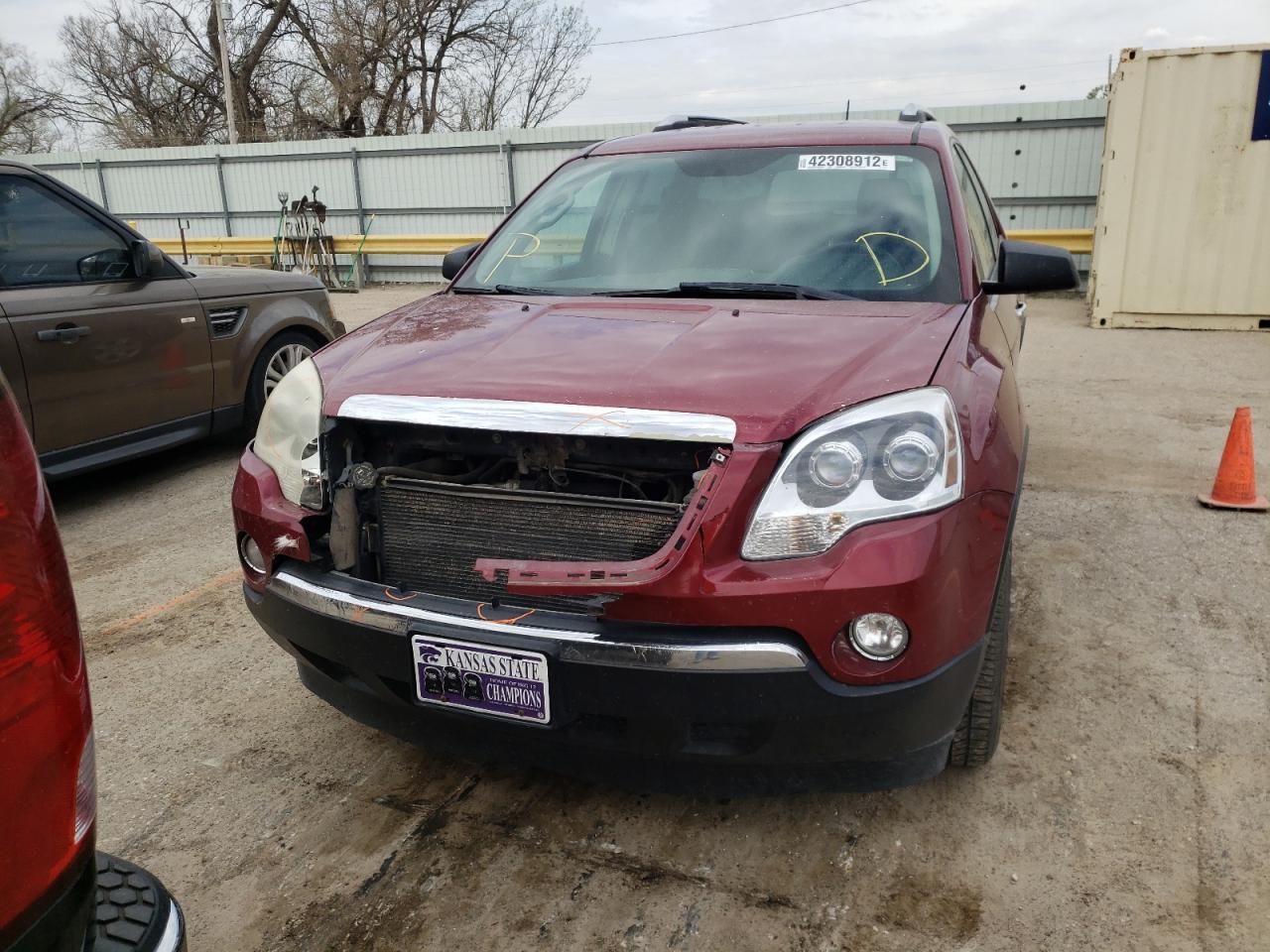 Photo 9 from auction – 2008 GMC ACADIA SLE with VIN 1GKER13728J171174