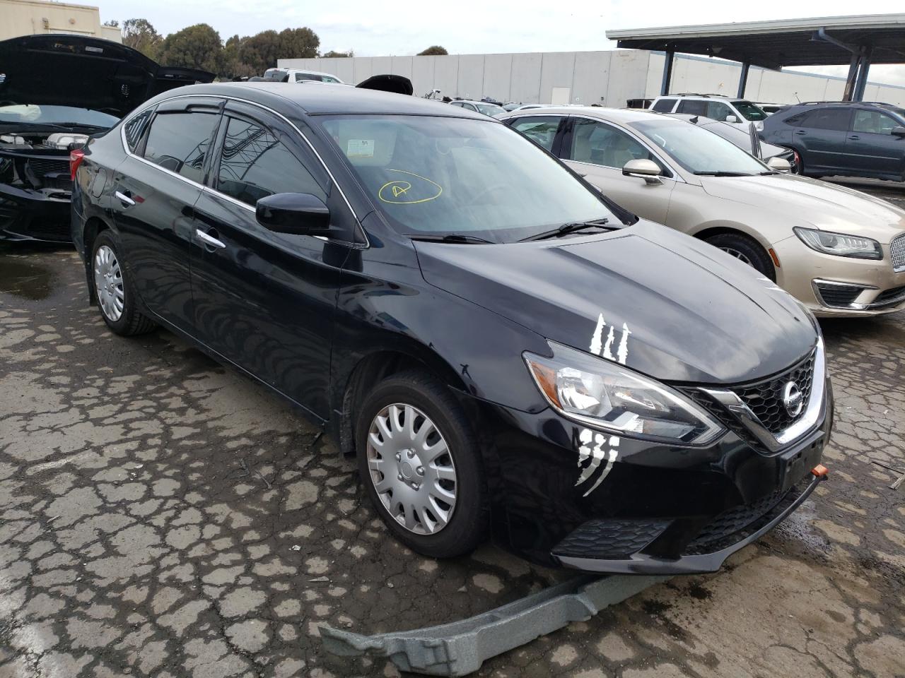 NISSAN SENTRA S 2016 with VIN 3N1AB7AP5GL683333 - Photo from auction