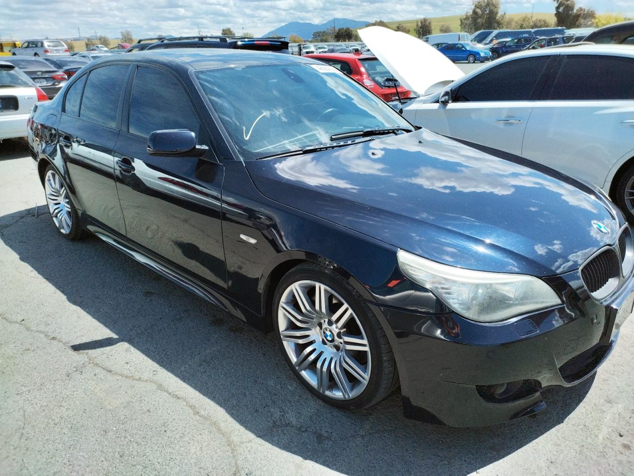BMW 550 I 2010 with VIN WBANW5C52ACT56570 - Photo from auction