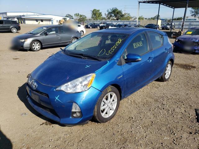 Photo 2 from auction – 2014 TOYOTA PRIUS C with VIN JTDKDTB36E1064597