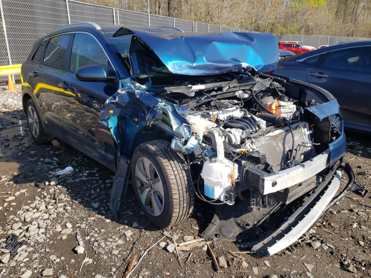 KIA NIRO LX 2020 with VIN KNDCB3LC5L5397811 - Photo from auction
