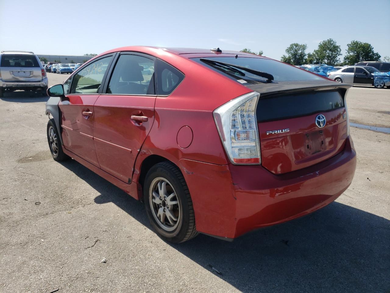 Photo 3 from auction – 2010 TOYOTA PRIUS with VIN JTDKN3DU2A0087121