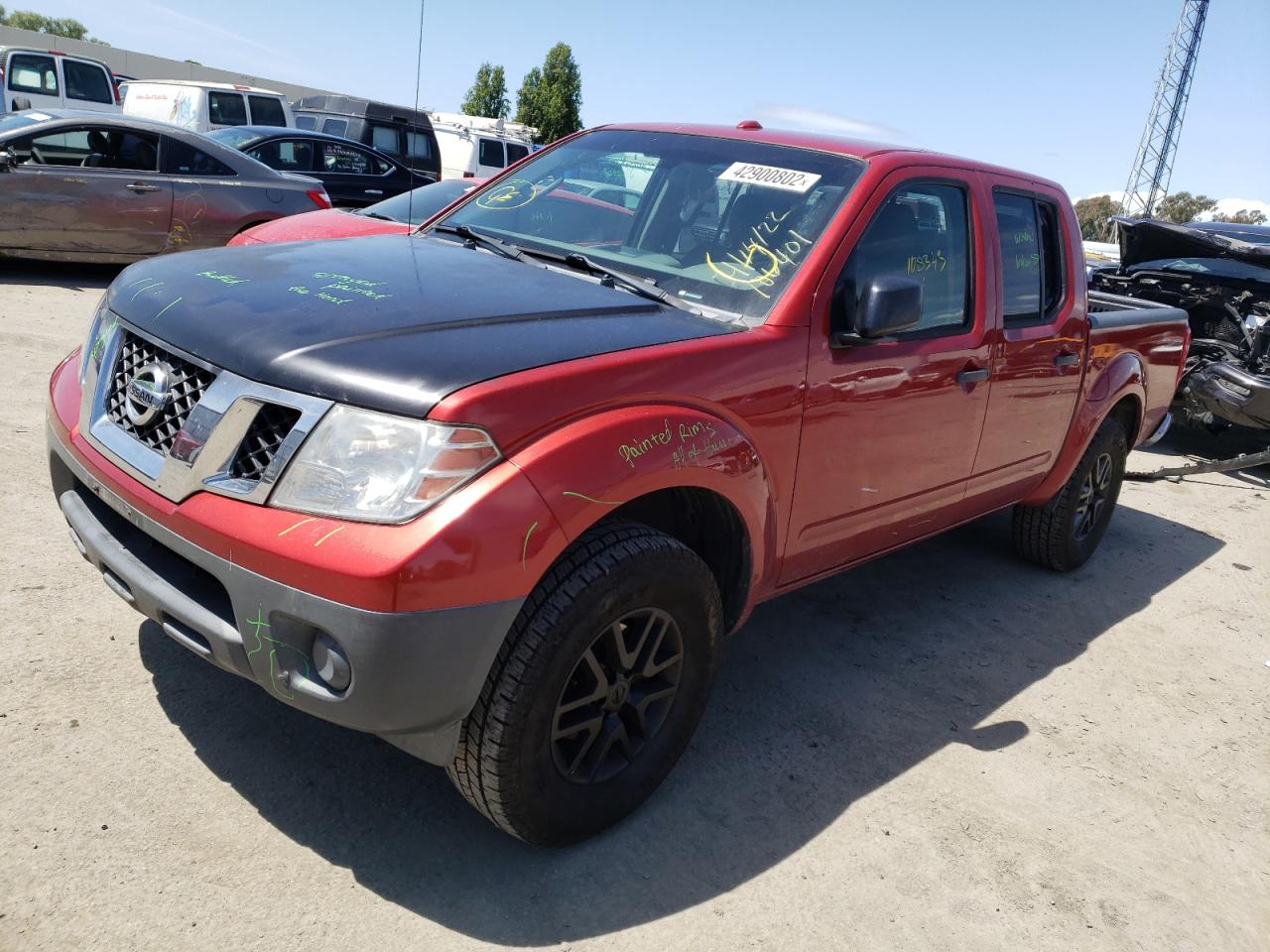 Photo 2 from auction – 2014 NISSAN FRONTIER S with VIN 1N6AD0ER3EN717855