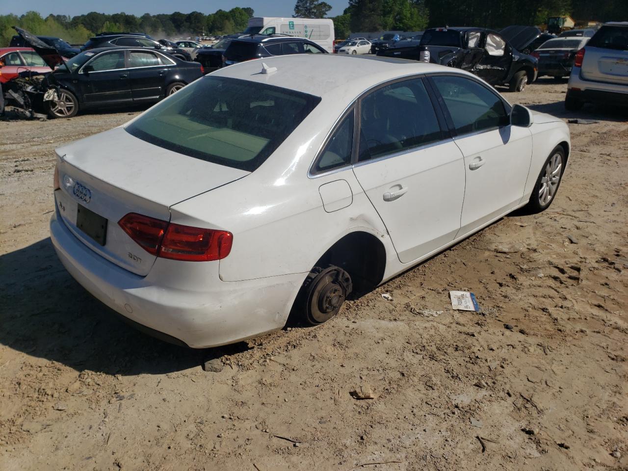 Photo 4 from auction – 2009 AUDI A4 PREMIUM with VIN WAUCF78K99N069325