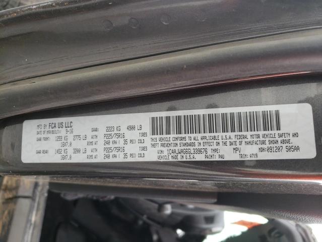 Photo 10 from auction – 2016 JEEP WRANGLER S with VIN 1C4AJWAG6GL339676