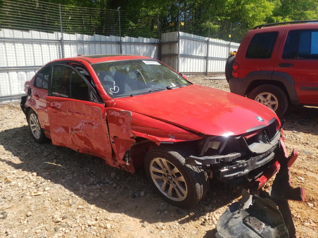 BMW 325 I AUTO 2006 with VIN WBAVB17586NK36041 - Photo from auction