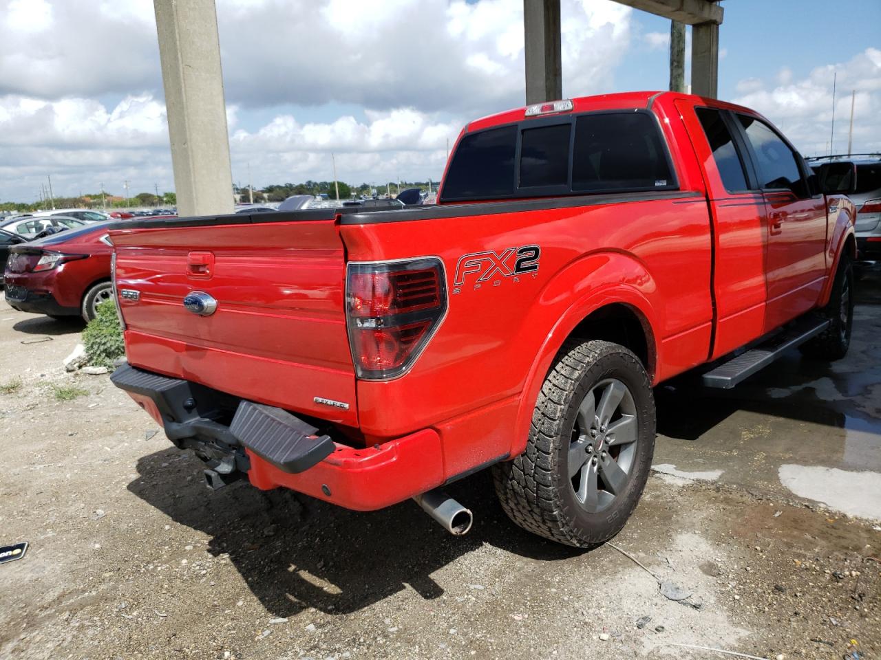 Photo 4 from auction – 2014 FORD F150 SUPER with VIN 1FTFX1CF8EKF70433