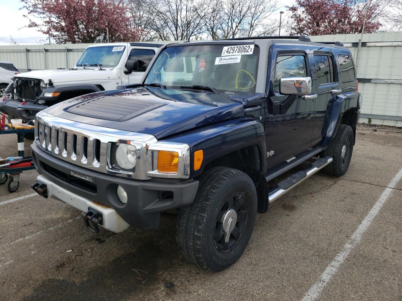 Photo 2 from auction – 2008 HUMMER H3 with VIN 5GTEN13E888171783