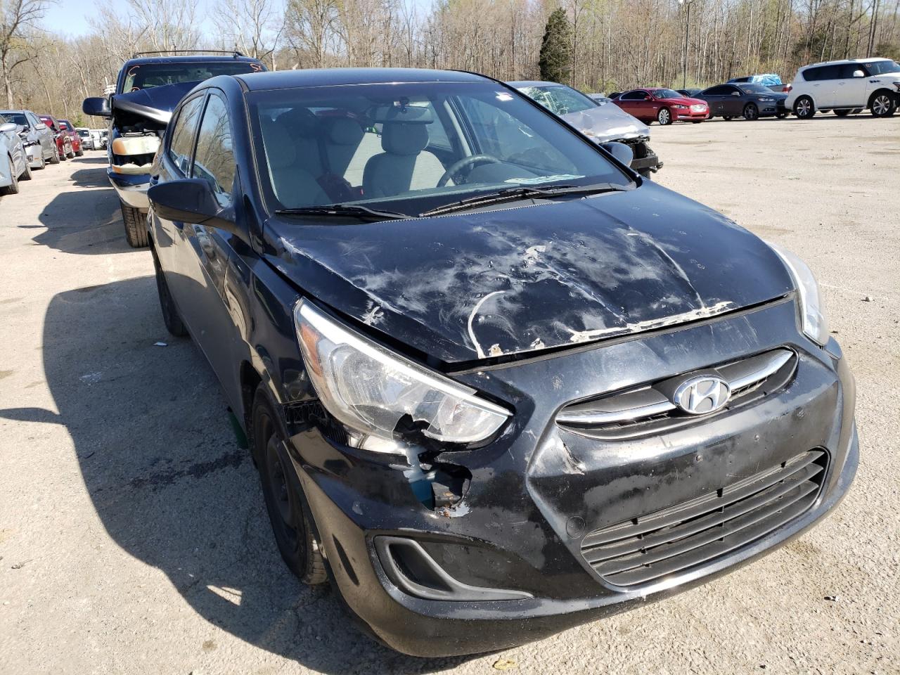HYUNDAI ACCENT GS 2015 with VIN KMHCT5AE4FU215485 - Photo from auction