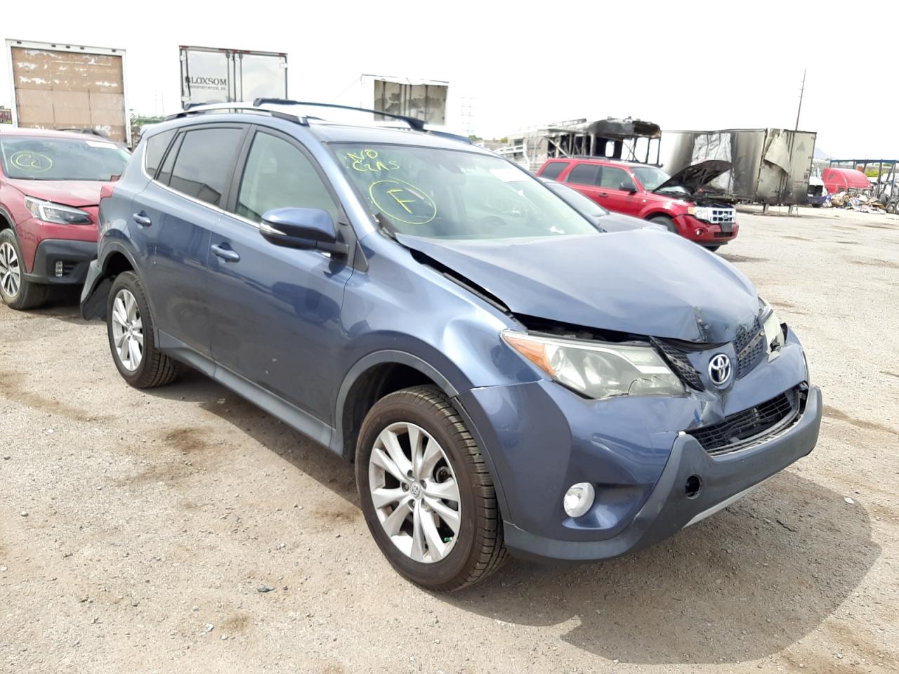TOYOTA RAV4 LIMIT 2014 with VIN 2T3YFREV0EW126307 - Photo from auction