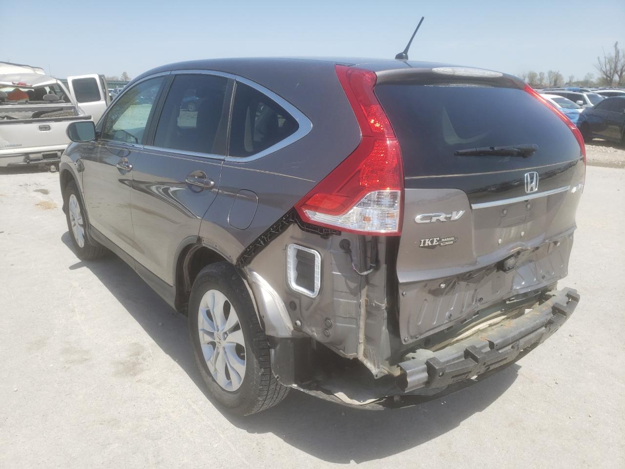 Photo 3 from auction – 2013 HONDA CRV with VIN 5J6RM4H54DL083191
