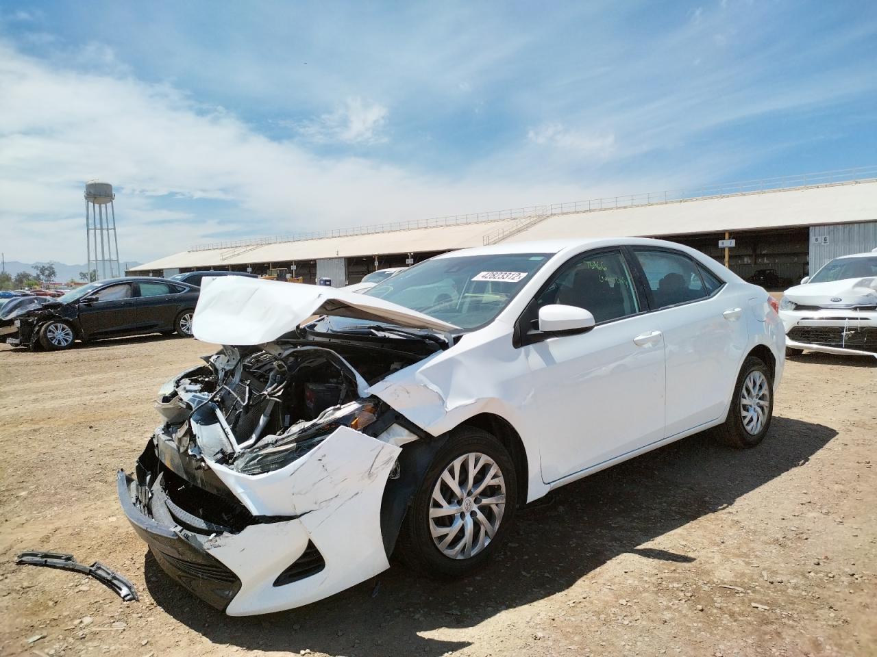 Photo 2 from auction – 2018 TOYOTA COROLLA L with VIN 5YFBURHE3JP744622