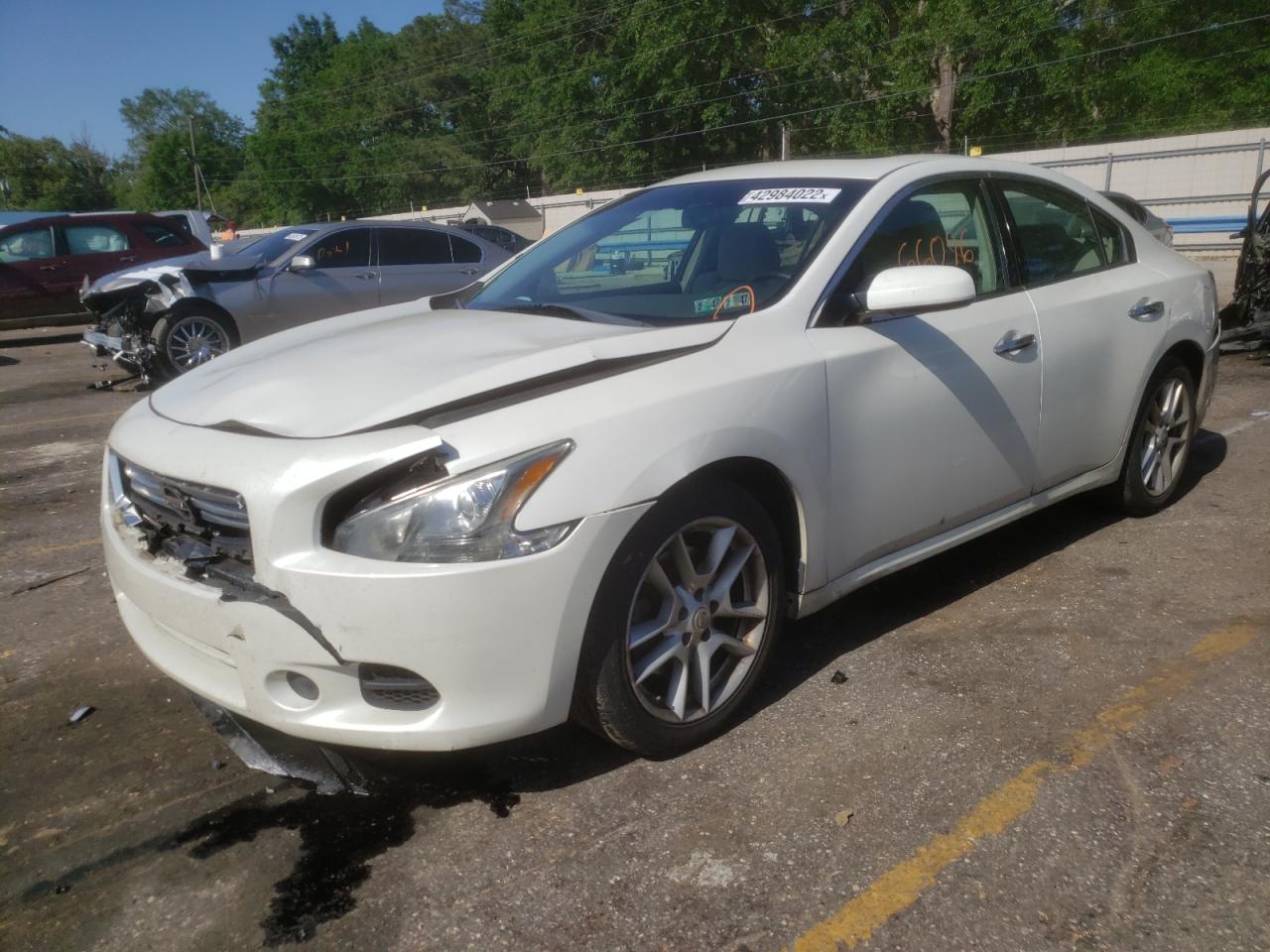 Photo 2 from auction – 2014 NISSAN MAXIMA S with VIN 1N4AA5AP2EC487319