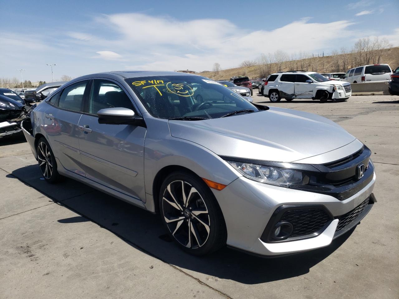 HONDA CIVIC SI 2017 with VIN 2HGFC1E59HH702709 - Photo from auction