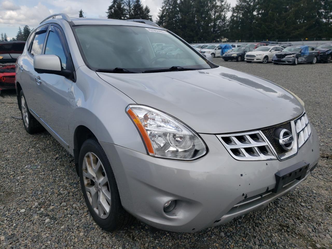 NISSAN ROGUE S 2012 with VIN JN8AS5MV2CW376903 - Photo from auction
