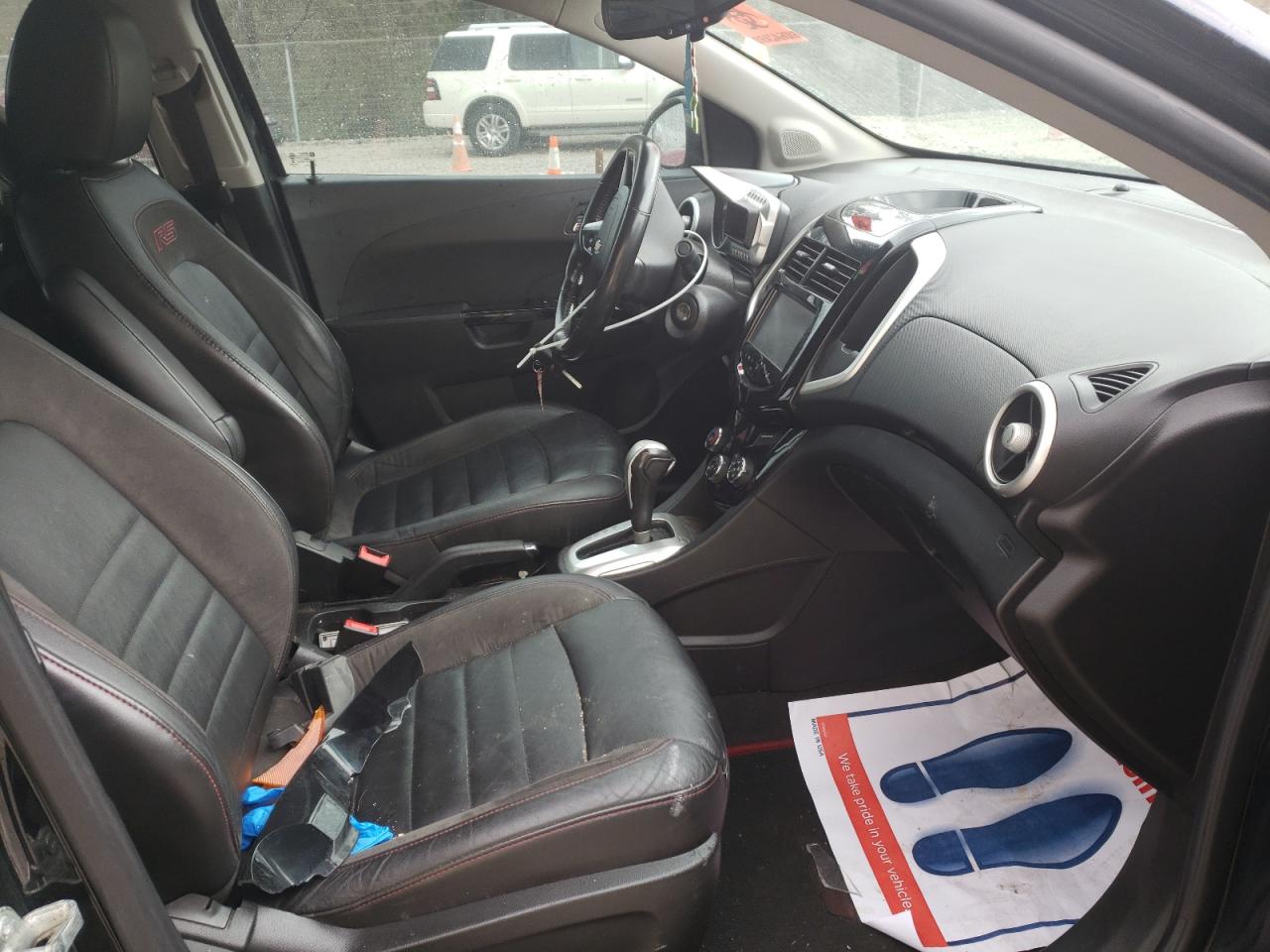 Photo 5 from auction – 2014 CHEVROLET SONIC RS with VIN 1G1JG5SB5E4194013