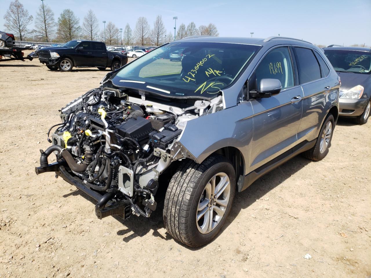 Photo 2 from auction – 2020 FORD EDGE SEL with VIN 2FMPK3J92LBA35290