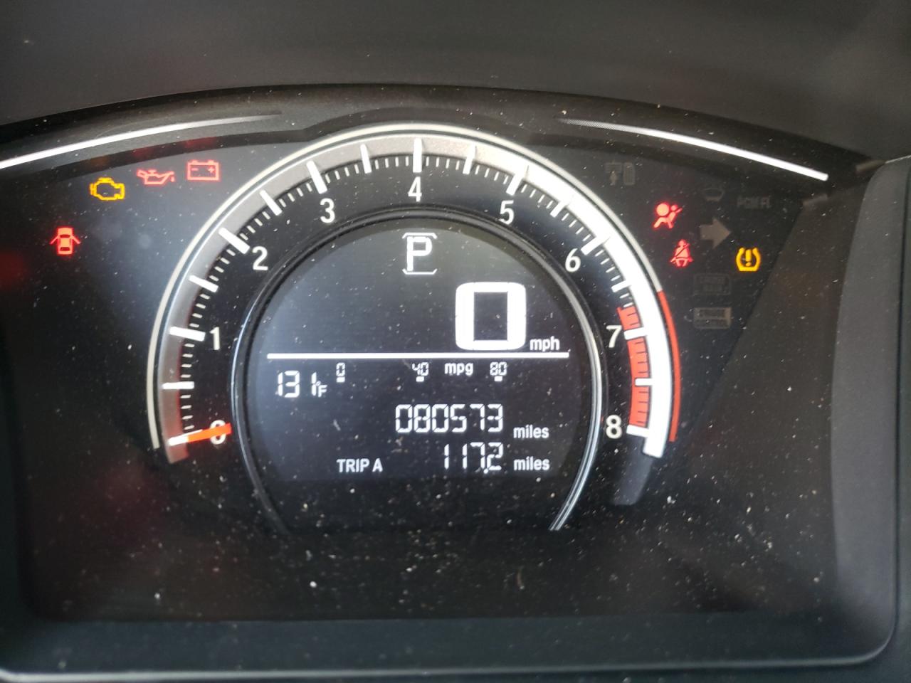 Photo 8 from auction – 2016 HONDA CIVIC LX with VIN 19XFC2F50GE224354