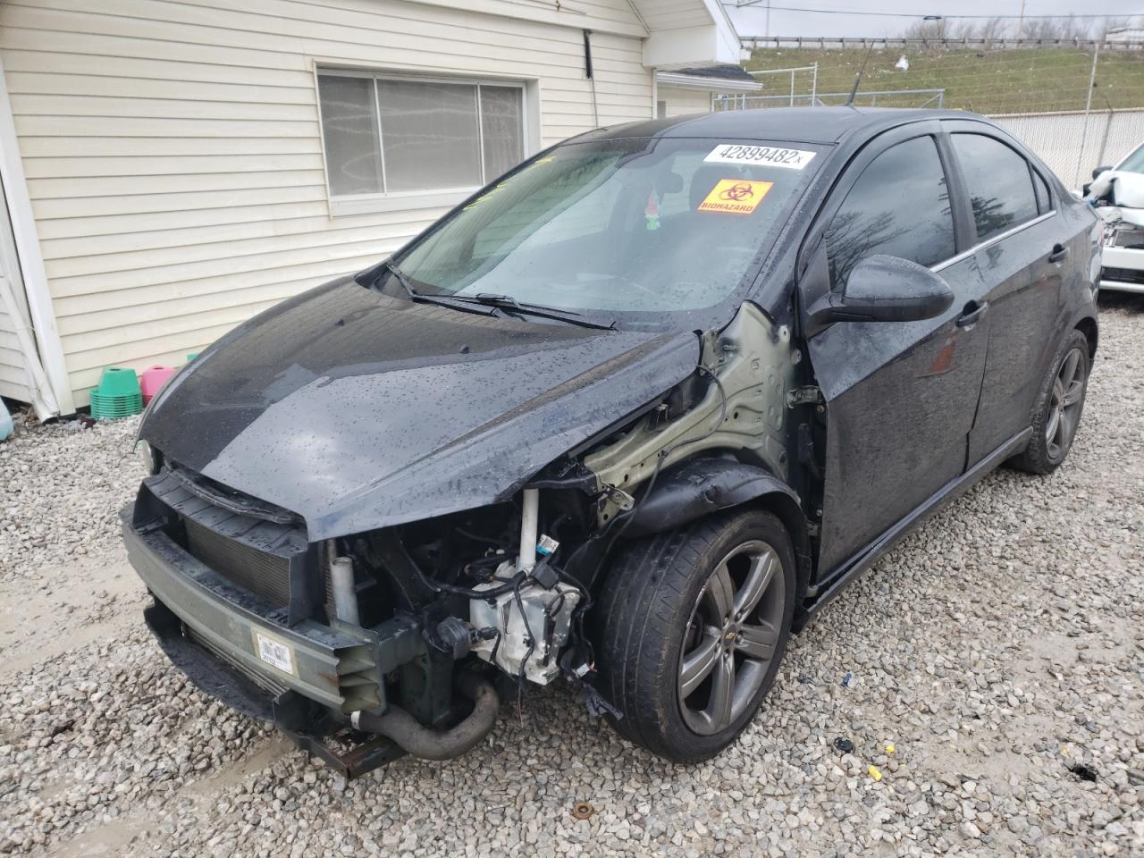 Photo 2 from auction – 2014 CHEVROLET SONIC RS with VIN 1G1JG5SB5E4194013
