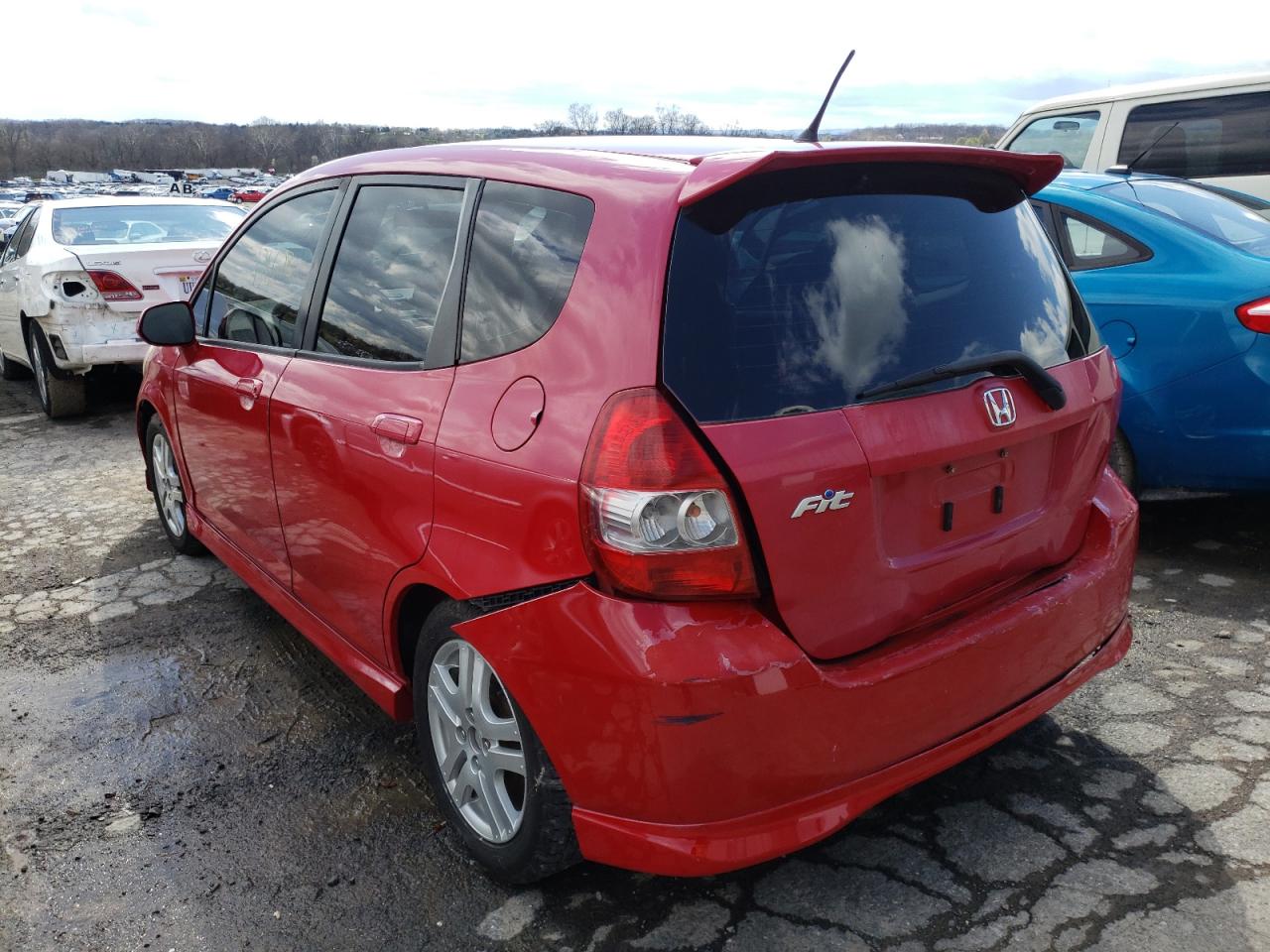 Photo 3 from auction – 2007 HONDA FIT S with VIN JHMGD38627S023970