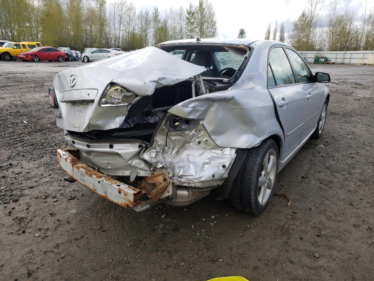 Photo 4 from auction – 2007 MAZDA 6 I with VIN 1YVHP80C775M23558