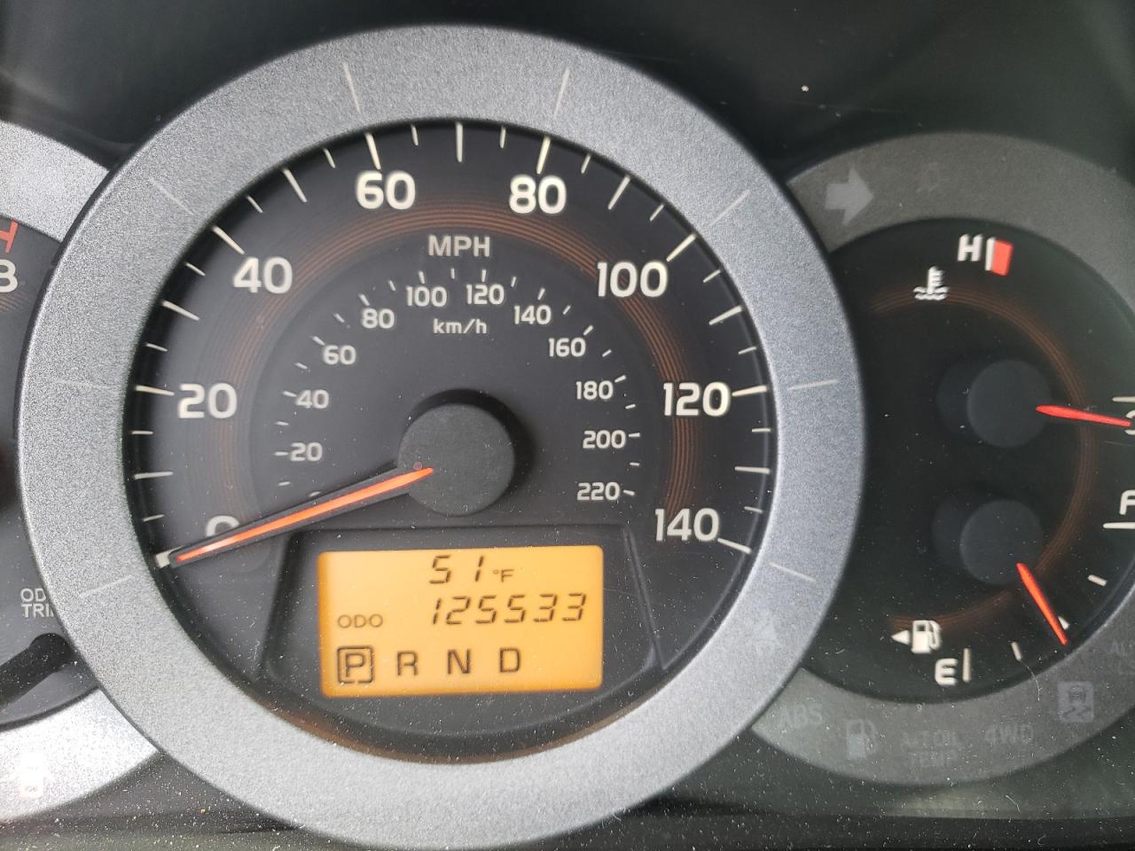 Photo 8 from auction – 2010 TOYOTA RAV4 LIMIT with VIN JTMDF4DV1A5030531