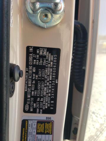 Photo 10 from auction – 2011 KIA SORENTO BA with VIN 5XYKT3A18BG062865