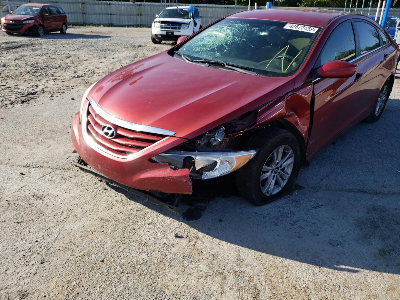 Photo 9 from auction – 2013 HYUNDAI SONATA with VIN 5NPEB4AC7DH677779