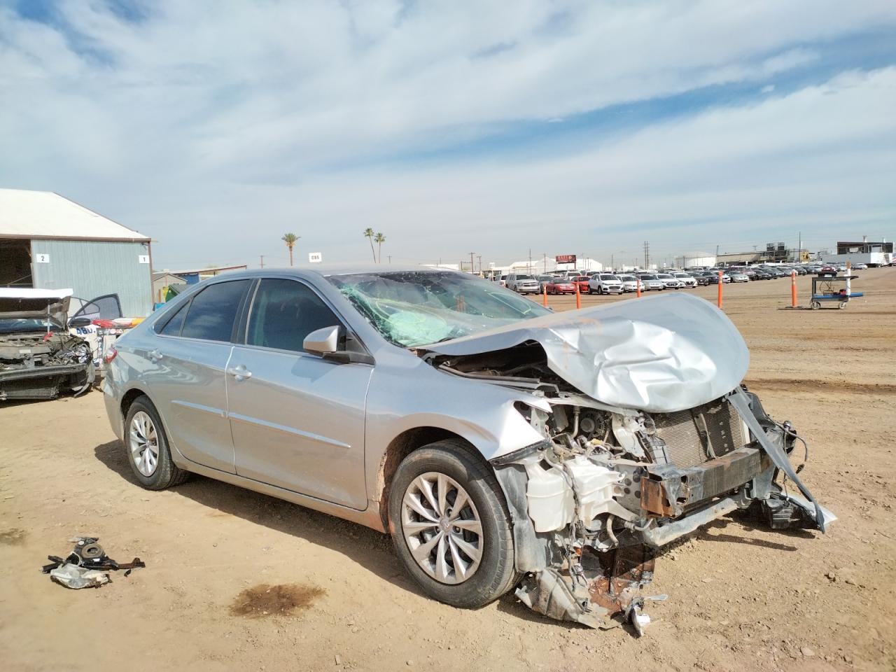 TOYOTA CAMRY LE 2016 with VIN 4T1BF1FK7GU565110 - Photo from auction